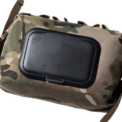 Outdoor Camping Tissue Box Case Waterproof Hanging Napkin