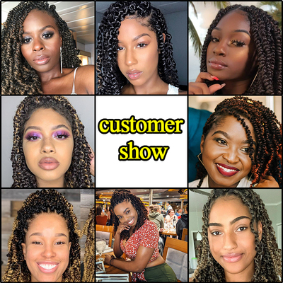 Passion spring bomb twist crochet braids hair extensions