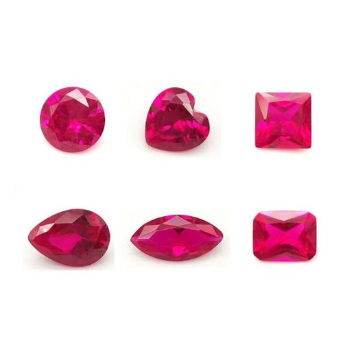 Natural Cutting Sri-Lanka Ruby Rectangle VVS Gem Corundum Sp