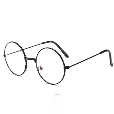 Retro Round Frame Anti-blue Radiation Glasses Ultralight Men