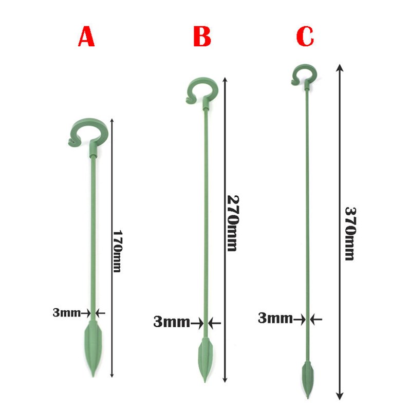 Horticultural Butterfly Orchid Support Rod Plant Potted Flo - 实物图