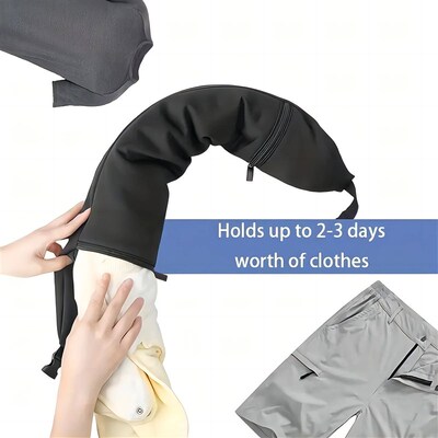 Multifunctional Neck Pillow Crossbody Bag, Unisex Student Tr