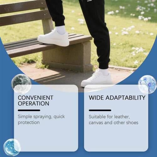 JUE FISH Shoe Protection Spray: Waterproof, Stain-Resistant,