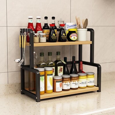 Kitchen Spice Organizer Rack Multi-Function Storage shelf