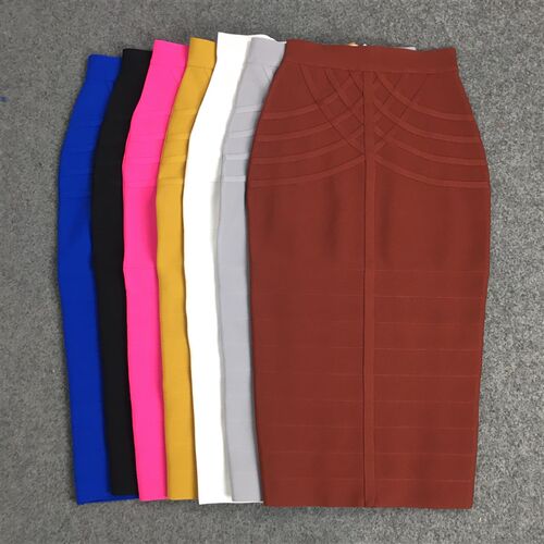 Woman Skirts Bandage Women 2020 New Arrival Midi Skirt Vinta