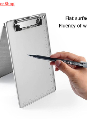 A4 A5 Clipboard Aluminum Alloy Writing Board Clip File Folde