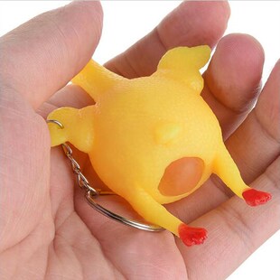 1pcs Funny Gadgets Novelty Antisss Squeeze Chicken Laying Eg