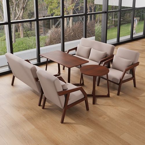 咖啡厅酒吧卡座奶茶店桌椅沙发休息区会客接待洽谈酒馆桌椅子