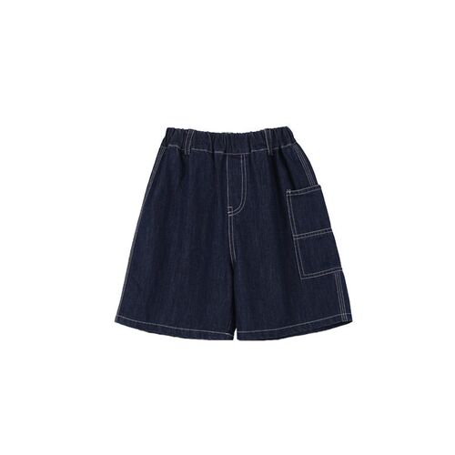 Childrens Pants Boys Summer New Handsome Loose Denim Shorts