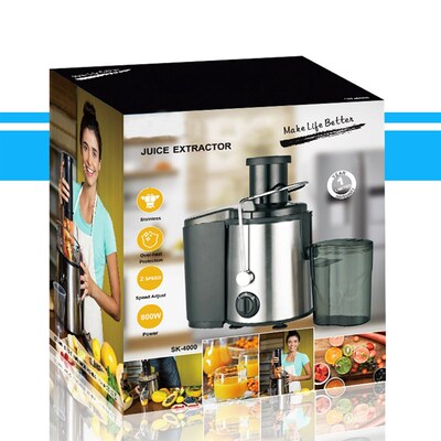 Electric Juicer Extractor Blender Mixer Maker 电动橙汁榨汁机