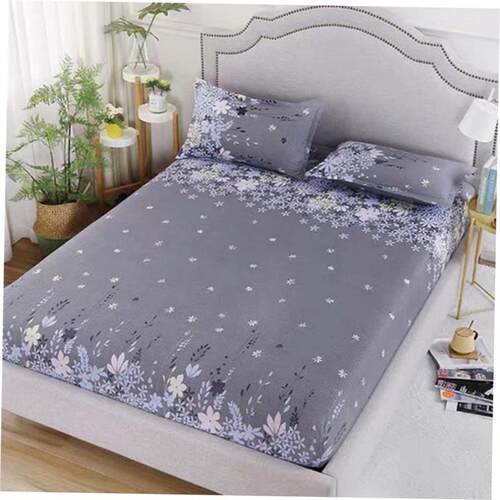 床罩winter bedding set 1 fitted bed sheet+2 pillow case 3pcs