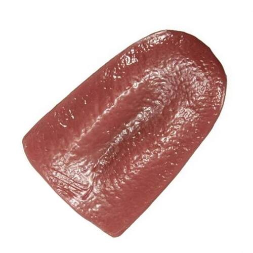 Halloween Harmless Realistic Fake Tongue Magic Trick Joke
