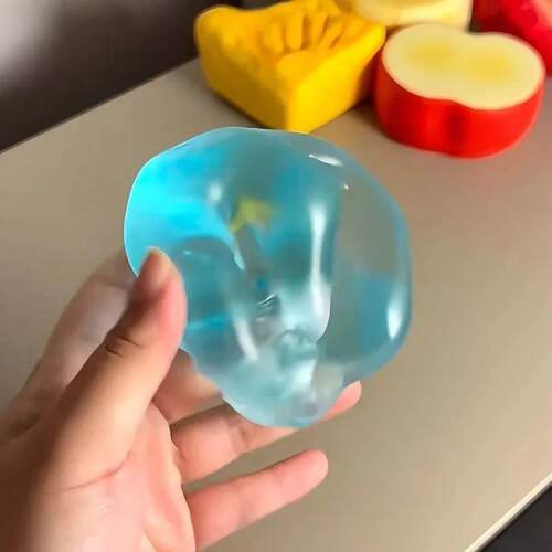 Blue Maltose Squishy Toys Anti Stress Sensory Fidgets Toy So