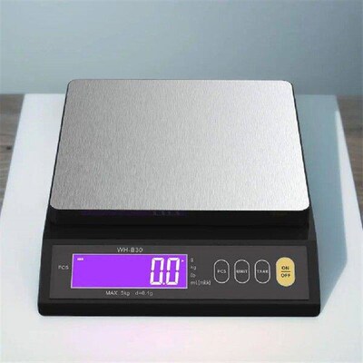 10kg/1g Digital Kitchen Scale Tare Function Electronic Food