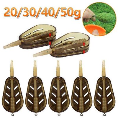 20-50g Inline Method Feeder Bait Thrower Carp Fishing Bait