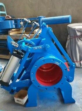 金非标阀门F943X铸电钢动盲阀大型法兰732气板动肓板阀不锈冶钢