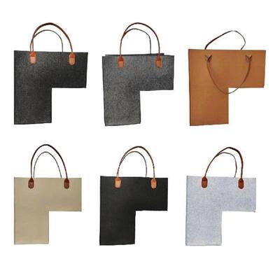 L Shape Stair Basket with Handles 4mm Premium Felt Step