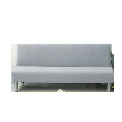 Folding armless sofa bed cover full stretch universal sofa