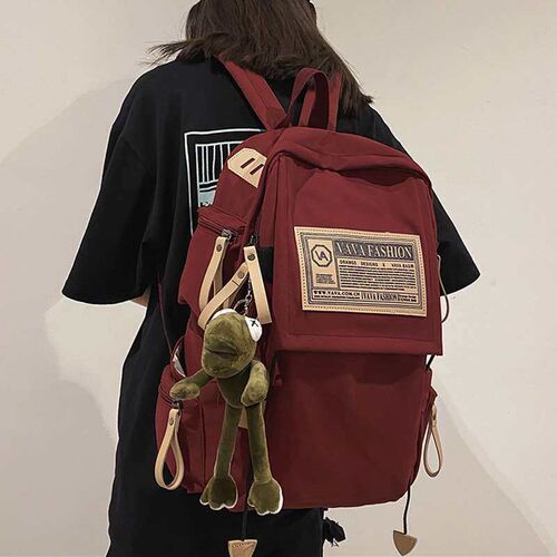 Schoolbag female large capacity male high school students ju