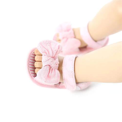 Toddlers Girls Summer Open Toe Non-Slip Soft Sole Flat Princ