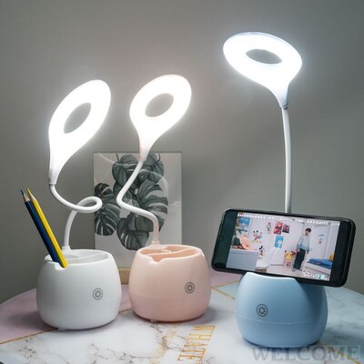 LED lamp eye protection learning USB rechargeable bedroom