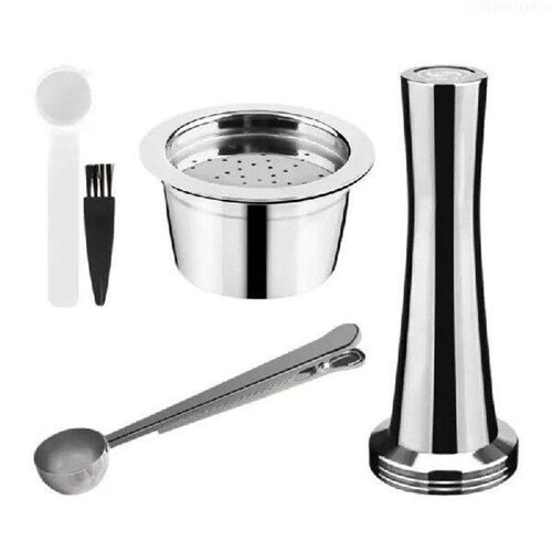 Small Spoon Coffee Powder Tamper 304Stainless Steel Texture