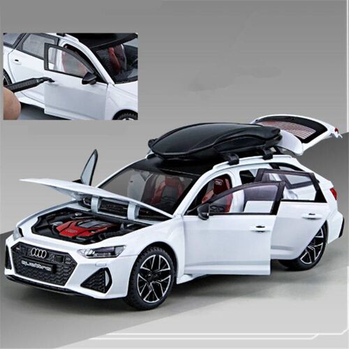 1/24 Audi RS6 Avant Station Wagon Alloy Car Model Diecast Me
