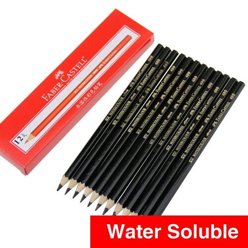 12Pcs/lot FABER-CASTELL High Quality Black 499 Colored Penci