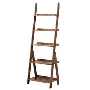 Trapezoidal shelf shelf against the wall bookshelf Multi-sto