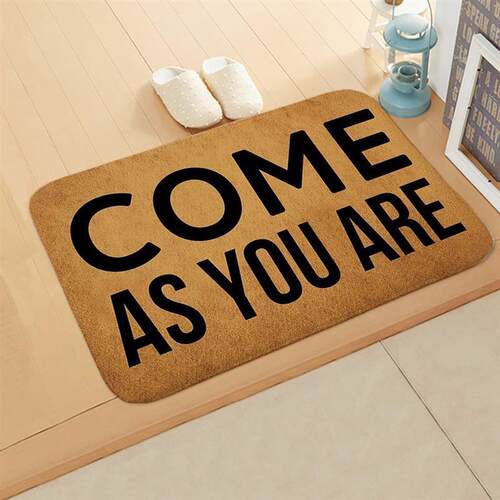 Welcome Doormat Welcome Letters AntiSlip Door Mat Carpet Do