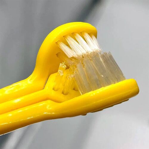 3-Sided Pet Toothbrush Dog Plastic Toothbrush Removing  Tart