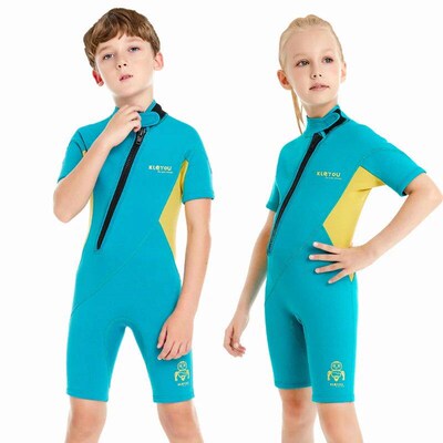 2 MM Neoprene Wetsuit for Boys and Girls, Kids Professional