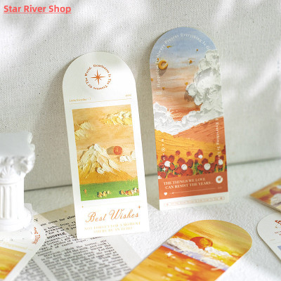 10pcs/pack Happiness Is Always Present Colorful Painting Rom