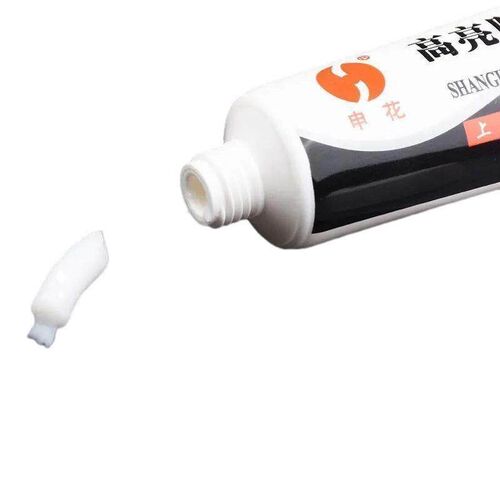Black solid shoe polish, colorless maintenance shoe cleaner,
