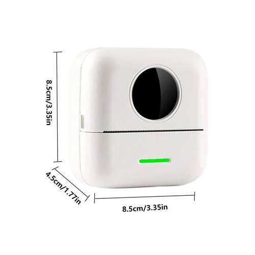 Mini Printer, Portable Thermal Printer, Inkless er Maker, Fr