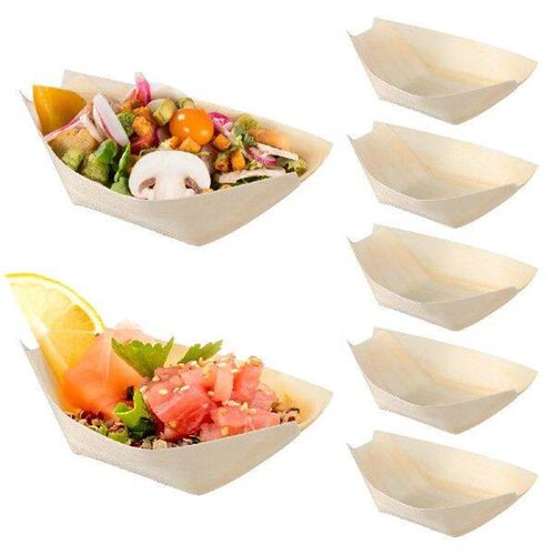 100pcs Home Party Wedding Supplies Sushi Salad Dessert Bowl