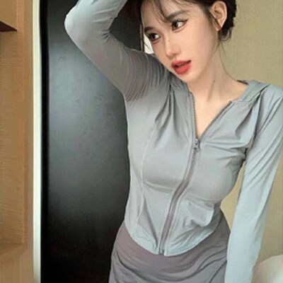 Fashion Slim-fit Sunscreen Clothing Womens Summer Thin Ice