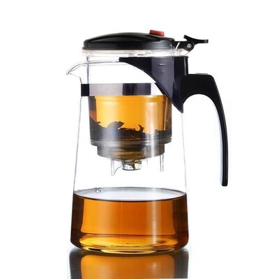 elegant cup glass teapot high temperature tea maker