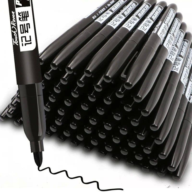 9 Pcs/Set Permanent Marker Pen Fine Point Waterproof Ink Thi图片