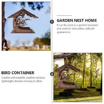 Bird Feeding House Feeders for Outdoors Birdhouse Food