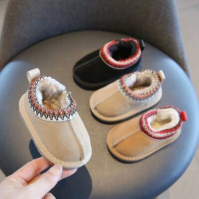 2025 Winter Baby Toddler Boots Warm Non-Slip Snow Boots for