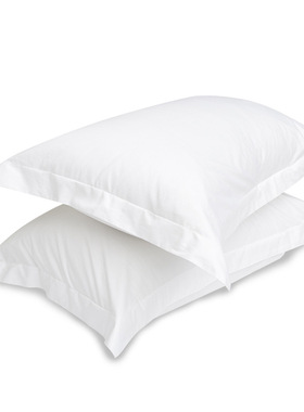 1pcs Bedding white cotton / polyester Pillowcase Pillow case