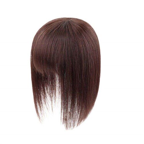 Wig womens long hair head hair replacement piece Air bangs