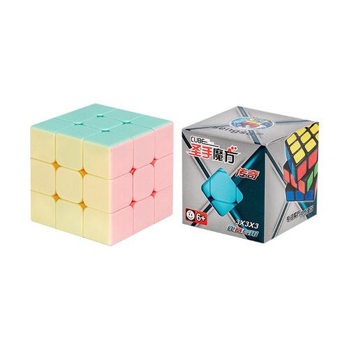 New Macaron Color Magic Cube Shengshou legend Macaron Sticke