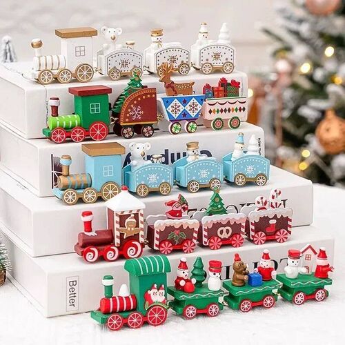 Mini Christmas Train Plastic Christmas Train Toys Christmas