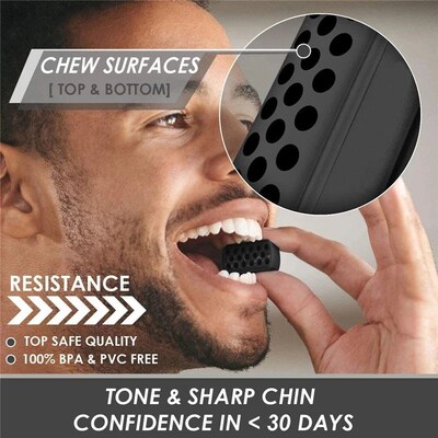 Silicone Jaw Line Exerciser Jawline Chew Ball Fitness