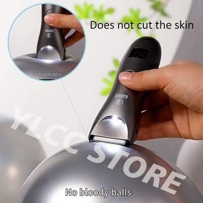 Intimate Pubic Hair Removal for Men Electric Groin Trimmer M
