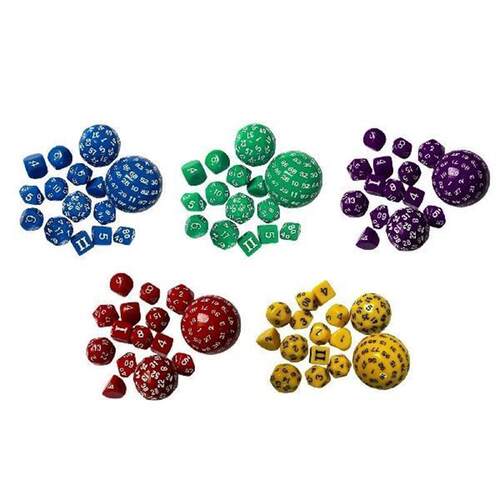 15 Pack Lightwheigt D100 D60 D30 D24 D20 D16 D12 D10 D8 D7