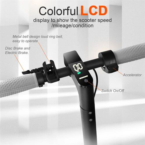 LADPED LP80 Electric Scooter 350W 19mph Speed APP Smart Scoo