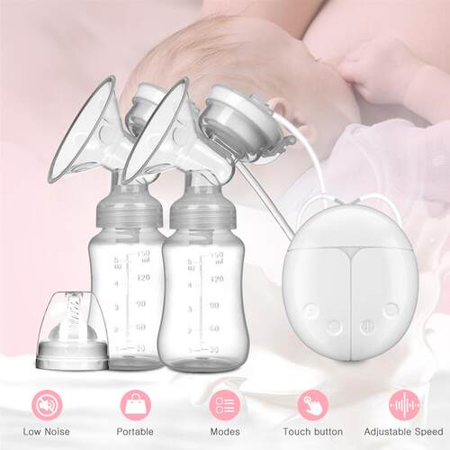 unilateral and bilateral breast pump manual breastfeeding